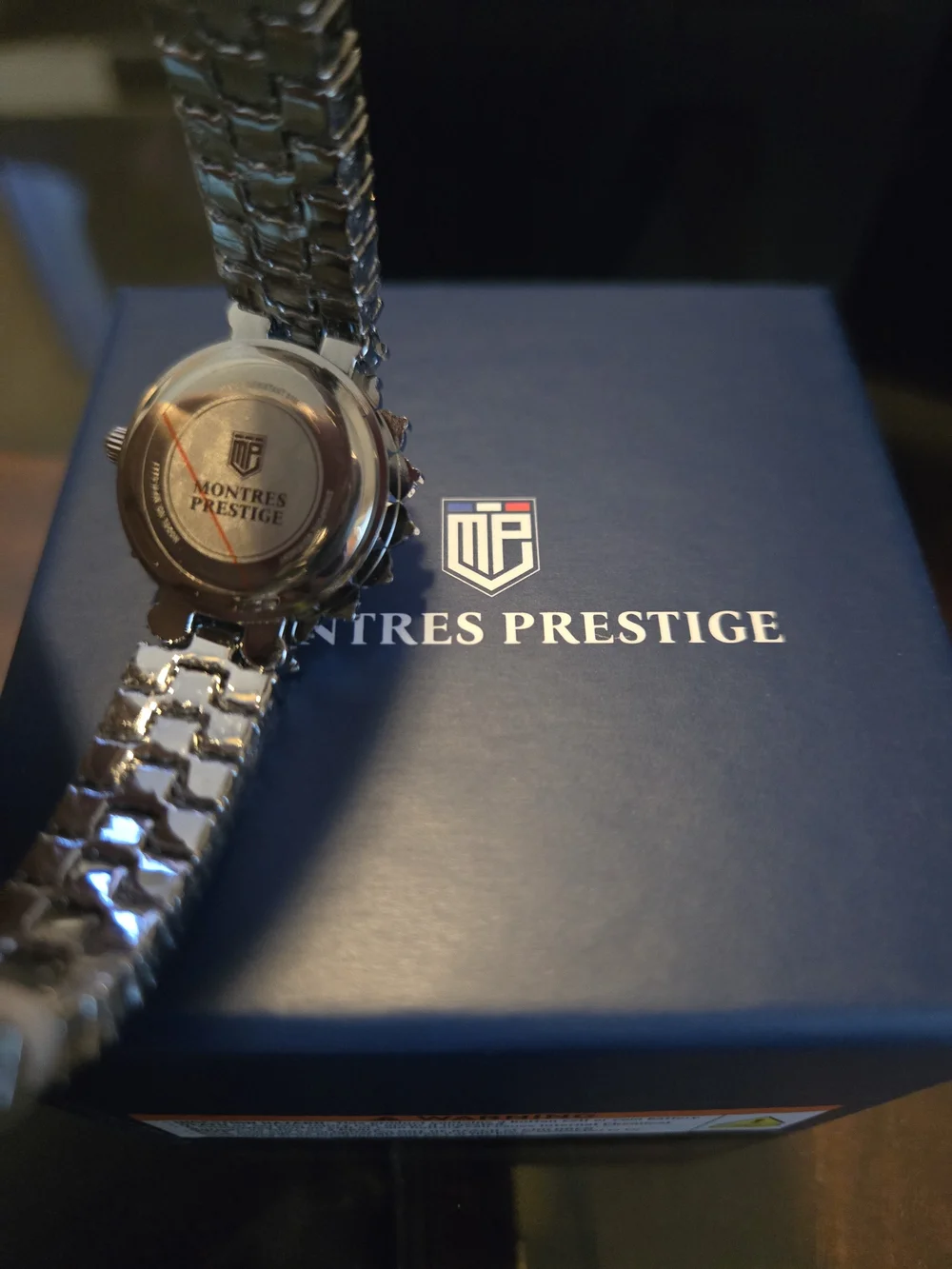 MPW-0227 Montres Prestige X Invicta Silver Crystals Women's Watch 26mm